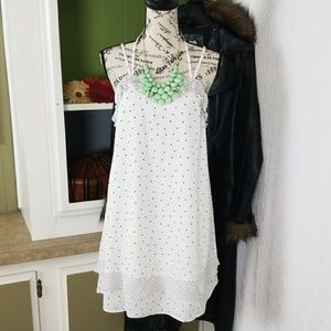 Darling Boutique Polka Dot Baby Doll Tunic Top